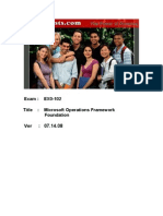 ITIL V3 - ITIL Foundation Certificate in IT Service Management-EX0-102