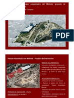 Proyecto de Terminación Del Parque Arqueológico Del Molinete 2013-2017