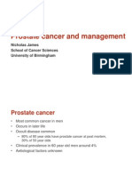 Prostate Cancer UK MAsterclass Coventry July 2013