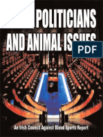 Irish Politicians and Animal Issues