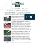 Muebles - Reparacion de Grietas y Agujeros en Cuero PDF
