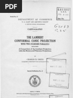 The Lambart Conformal Conic Projection