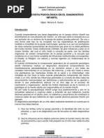 La Entrevista Psicologica en El Diagnostico Infantil
