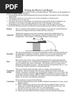 5-Lab Report Format