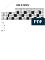 Jadwal Piket Security