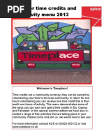 Download Timeplace summer menu by Cardiff Time Credits SN153402680 doc pdf