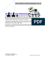 Case Study CTTS - Milestone 11 User Interface Design Solution