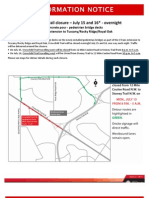 Crowchild Trail Closure - July 15 and 16