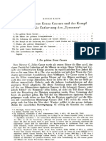 Der Goldene Kranz Caesars Und Der Kampf Um Die Entlarvung Des 'Tyrannen' / Konrad Kraft