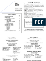 LWVMM Guide To Government Officials July 2013