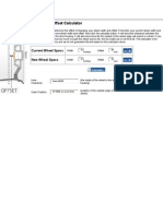 Wheel Offset Calculator: Current Wheel Specs New Wheel Specs