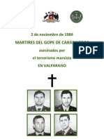 Martires Del GOPE de Carabineros de Chile, 2 de Noviembre de 1984