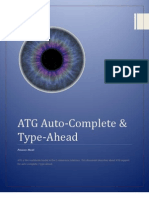 ATG Auto-Complete & Type-Ahead