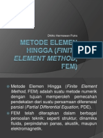 Metode Elemen Hingga (Finite Element Method)