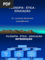 Filosofia Etica e Educacao