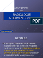 Radiologie Interventionala-notiuni Generale