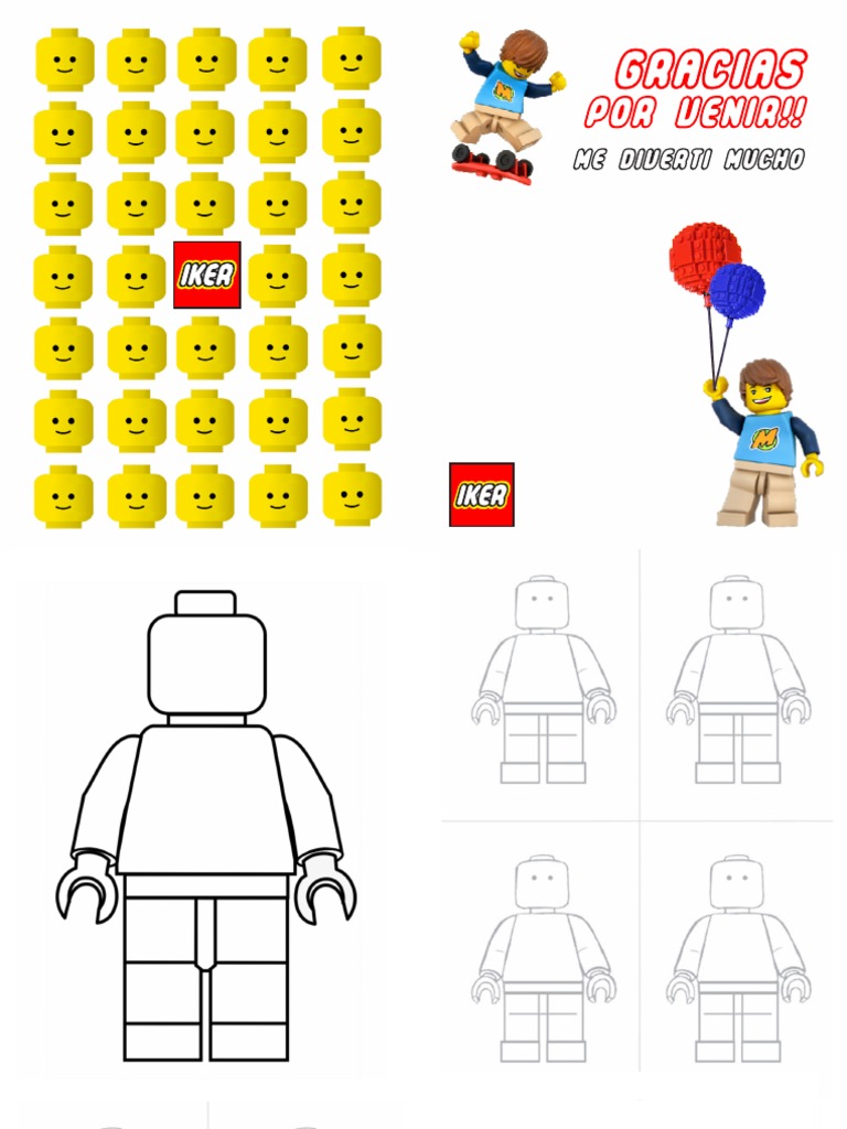 Lego Coloring Book