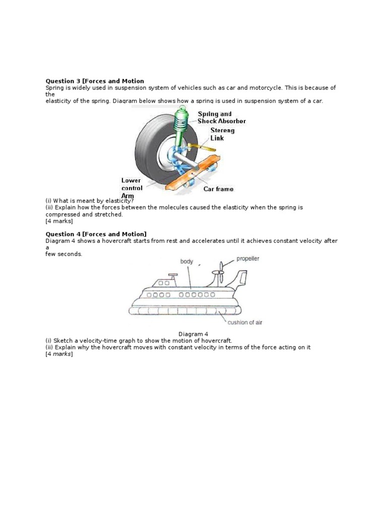Forces and Motion: Concepts and Applications | PDF | Force | Mass