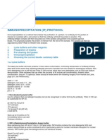 Immunoprecipitation Protocol (IP)