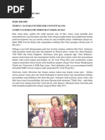 Laporan Sambutan Hari Guru Peringkat Sekolah