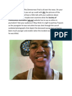 Trayvon's Picture Worth A Thousand Words - Most of Them Lies. An Open Letter To Judge Jeanine. Revised 7/12/2013. by Chris Farrell