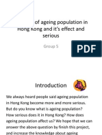 Problem of Ageing Population in Hong Kong and