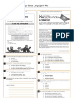 Ensayo Simce Lenguaje 6º Año PDF