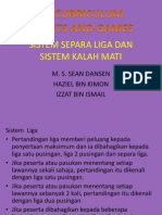 Sistem Separa Liga Dan Sistem Kalah Mati