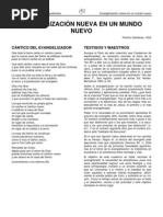 20 - Cuadernos de Espiritualidad Agustiniana - Evangelizacion Nueva en Un Mundo Nuevo
