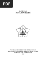 Download Panduan Penulisan Skripsi PS EKP FE Unsyiah by abdjml SN153507075 doc pdf