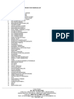 Mechanical Seminar List