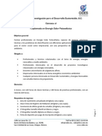 Convocatoria I Diplomado en Energía Solar Fotovoltaica (1)