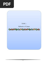 Download  Behavior of Gases Chemistry Lab Report by Arinanot SN153515612 doc pdf