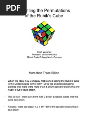 Cube Counting