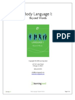 1165 Body Language I Guide