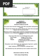 Contoh Surat Undangan Ruwahan Contoh Surat Undangan Ruwahan