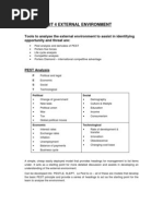 Unit 4 External Environment