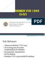 Amandemen Uud Nri 1945 - Aris