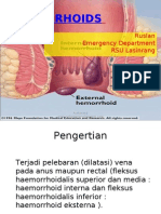 Keperawatan Dewasa I: Askep Hemorrhoids