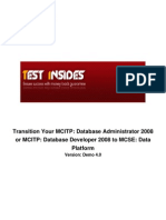 70-459 Transition Your MCITP: Database Administrator 2008 or MCITP: Database Developer 2008 To MCSE: Data Platform