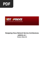 642-874 Designing Cisco Network Service Architectures (ARCH) v2.1