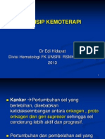 Kemoterapi, DR Edi Hidayat