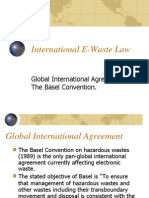 International E-Waste Law