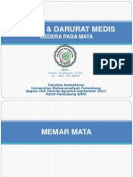 Cedera Pada Mata (Pertolongan Pertama Gawat Darurat Medis)