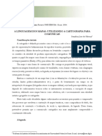 A linguagem dos mapas: utilizando a cartografia para comunicar