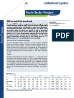 3QFY12 Realty Sector Preview: Still Not Out of The Woods Yet