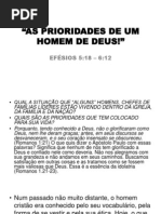 HOMENS COMPROMISSADOS COM DEUS, ESTÃO SUJEITOS A