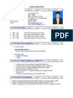 Curriculum Vitae: Adven - Siagian at Yahoo .Co M