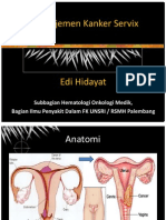 Diagnosis Kanker Servix, Dr Edi Hidayat