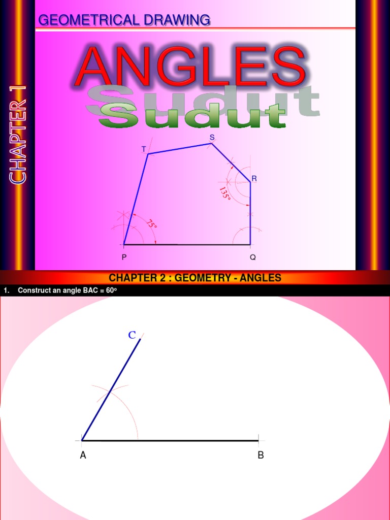 Geometry Angles Construction Guide | PDF